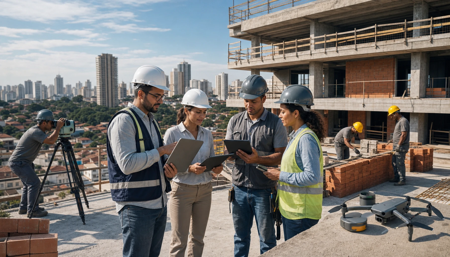 Editorial image about 10 Essential AI Agents for Construction Companies
